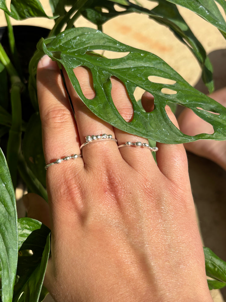 Bubble stack ring