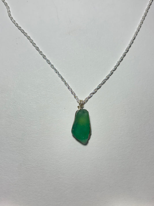 One-of-a-kind Sea glass necklace