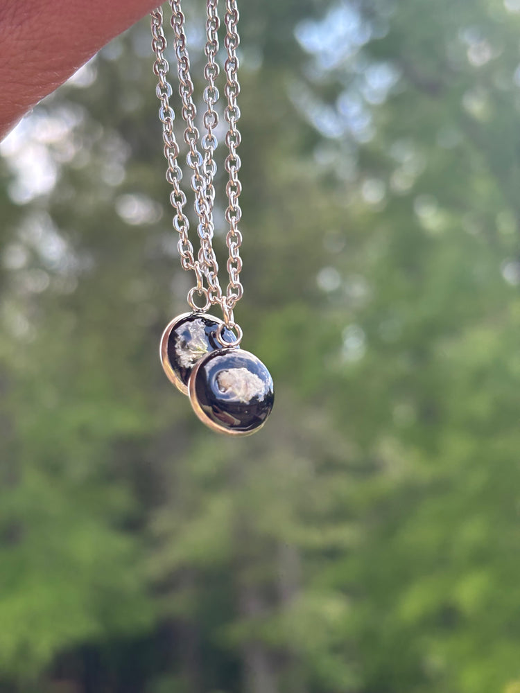 Baby's breath necklace