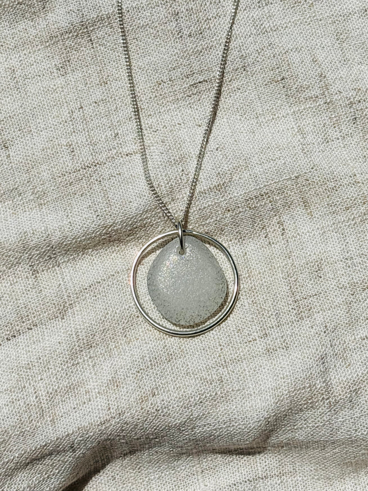 One-of-a-kind Sea glass necklace