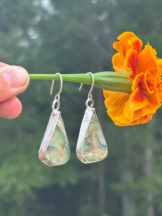 Abalone earrings