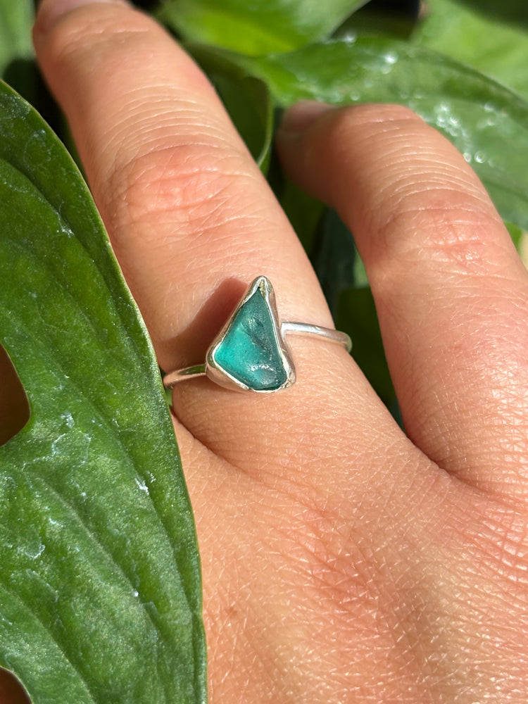 Real Seaglass ring
