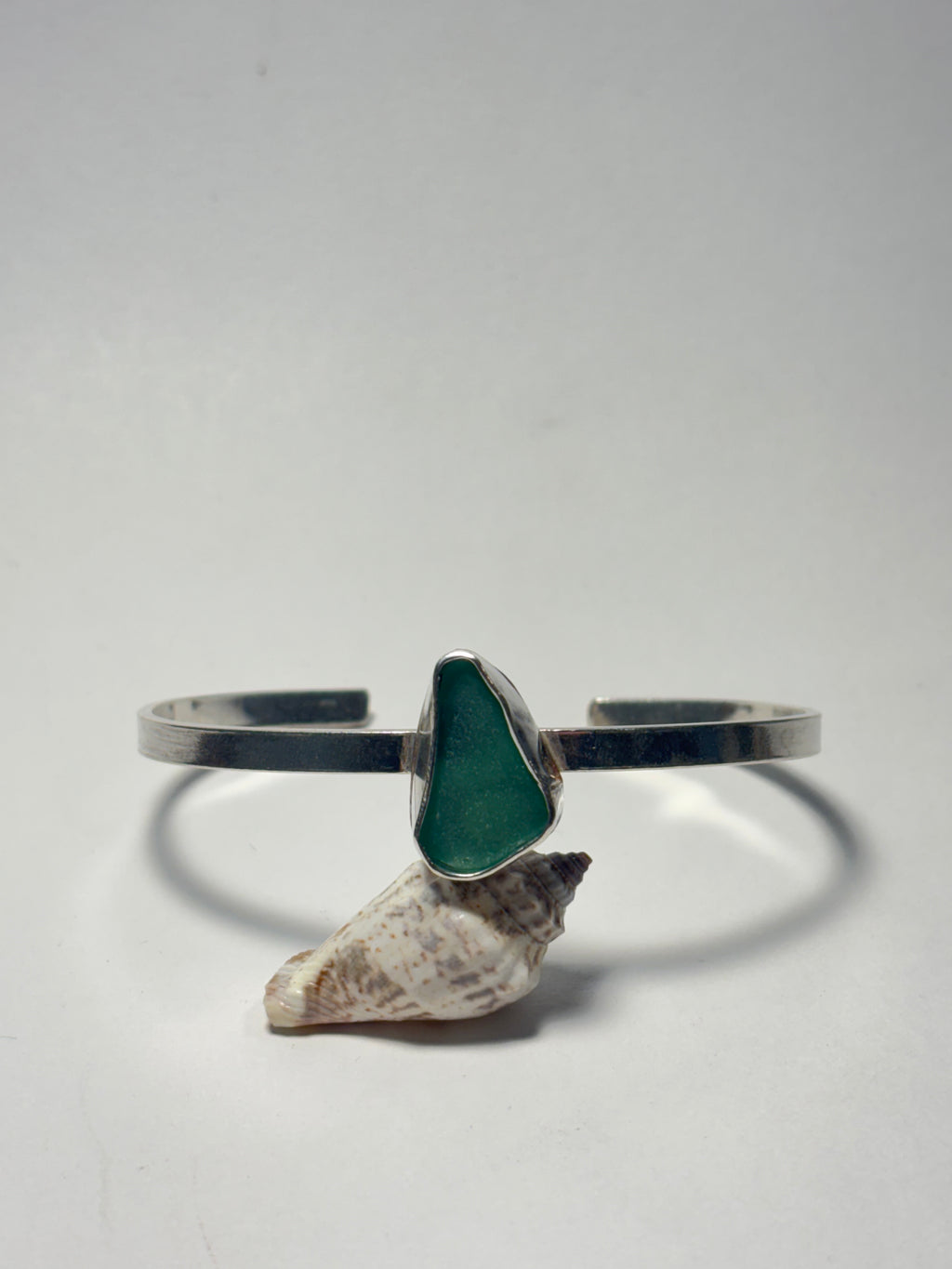 One-of-a-Kind Seaglass cuff bracelet