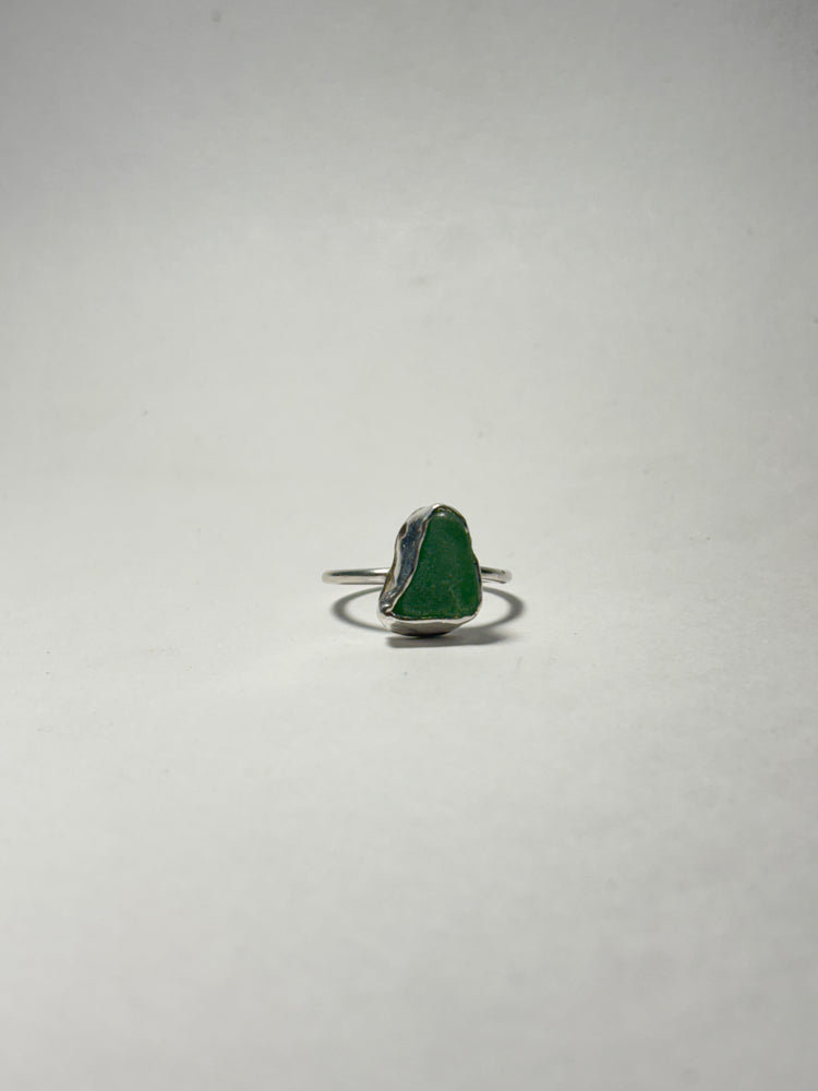 One-of-a-kind Sea glass ring