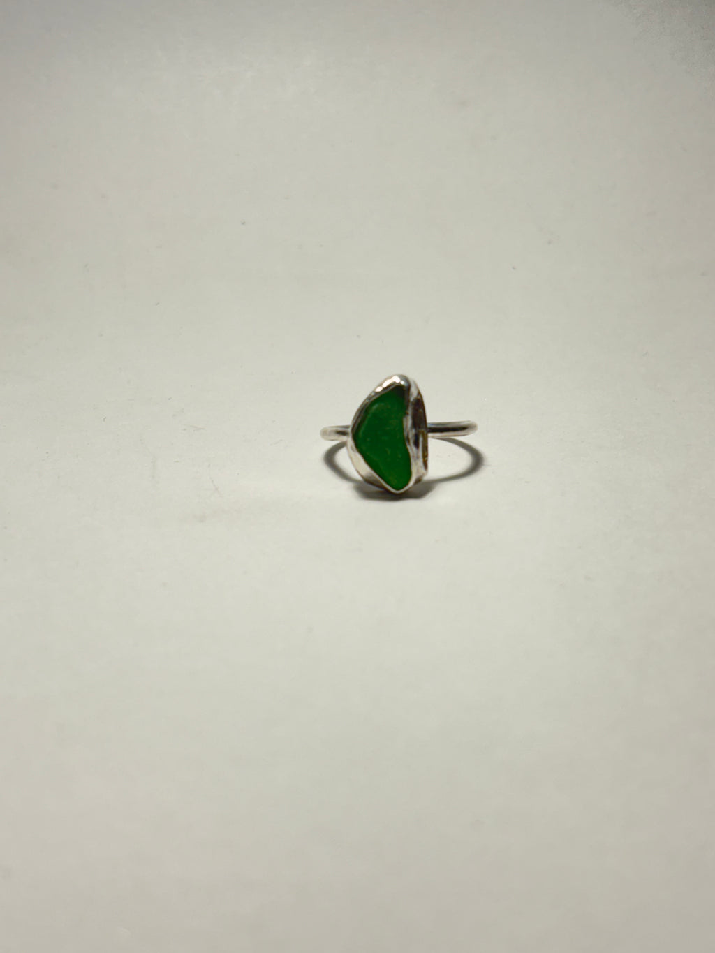 One-of-a-kind Sea glass ring