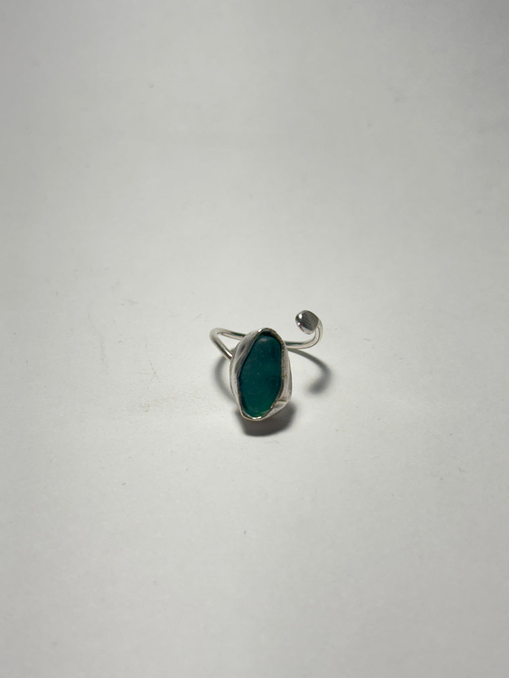 One-of-a-kind Sea glass ring