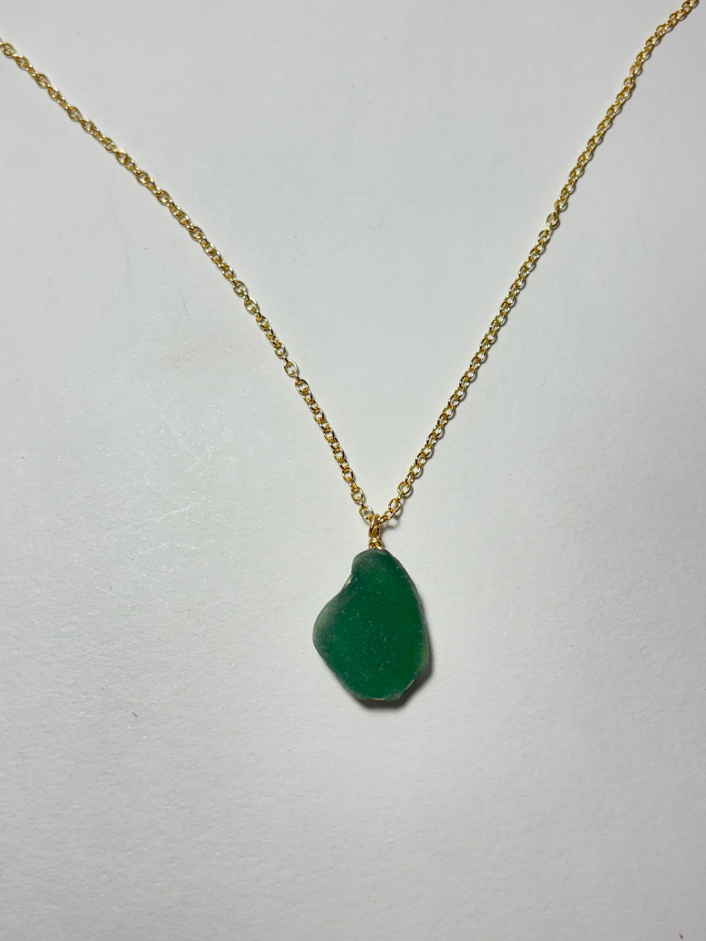 One-of-a-kind Sea glass necklace