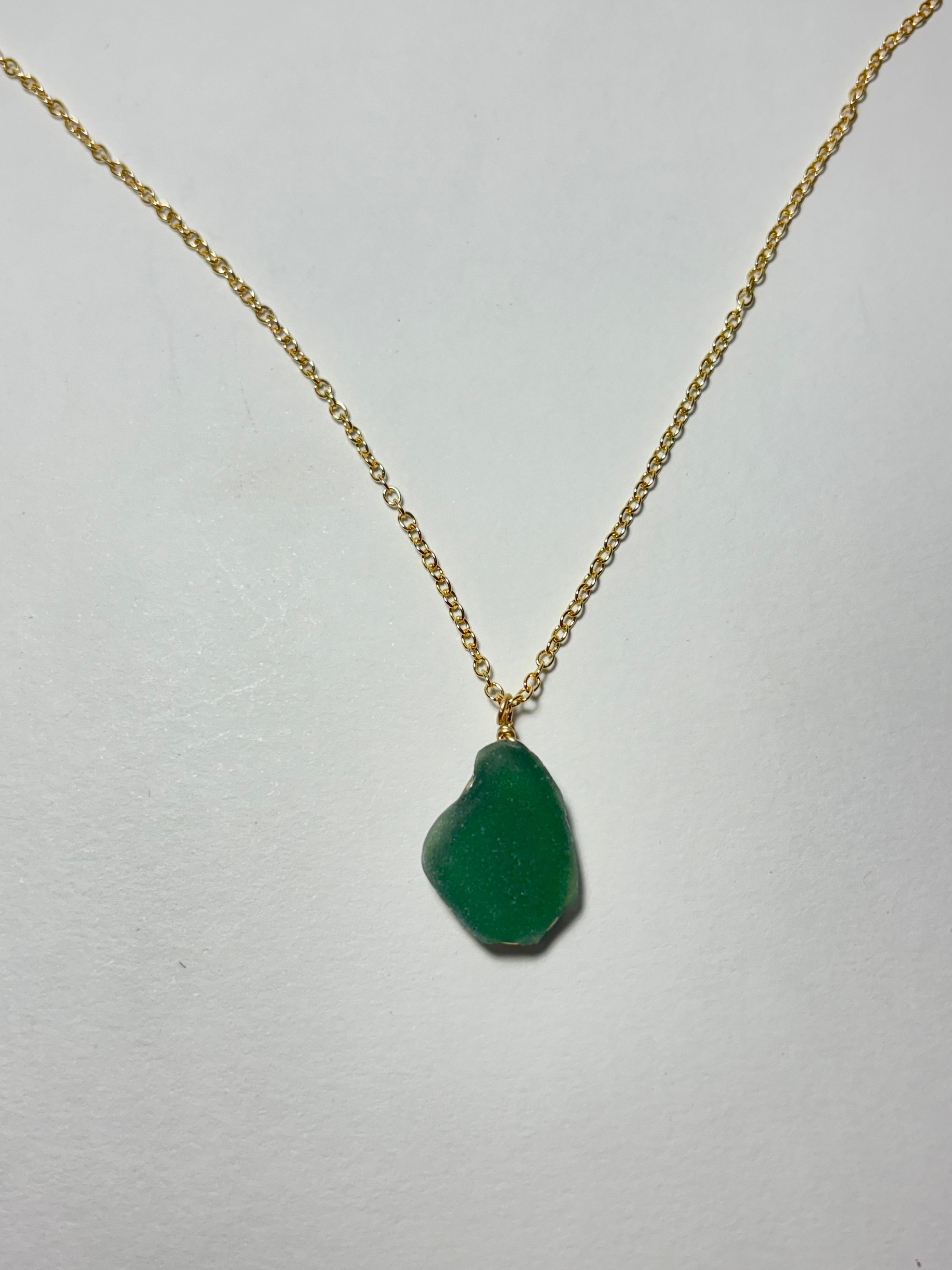 One-of-a-kind Sea glass necklace