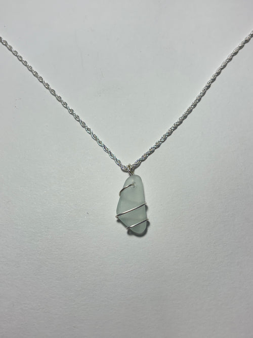One-of-a-kind Sea glass necklace