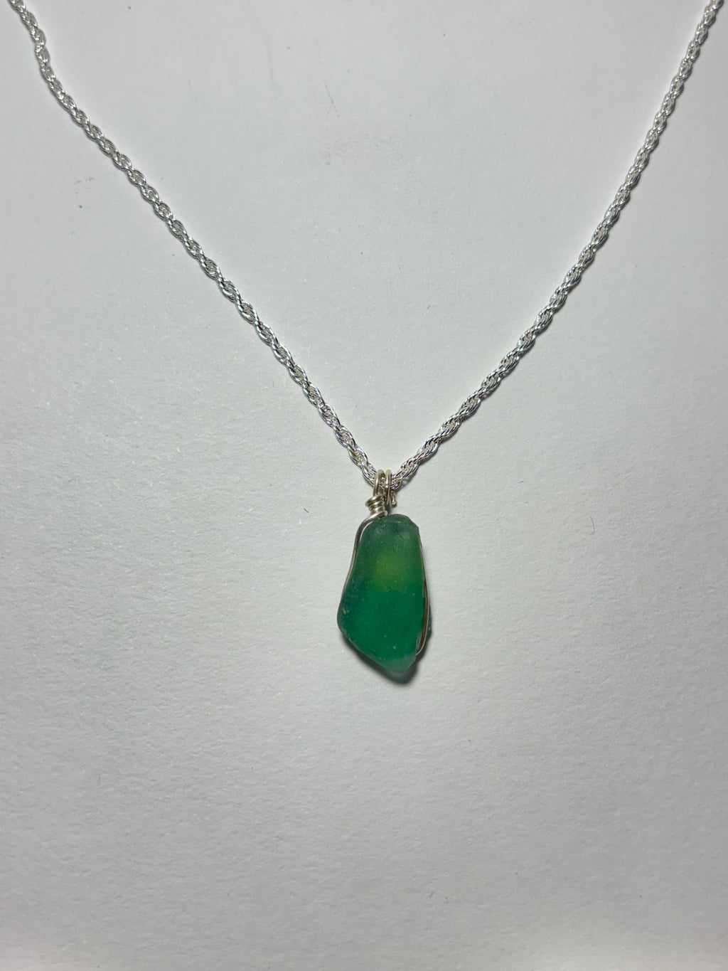 One-of-a-kind Sea glass necklace