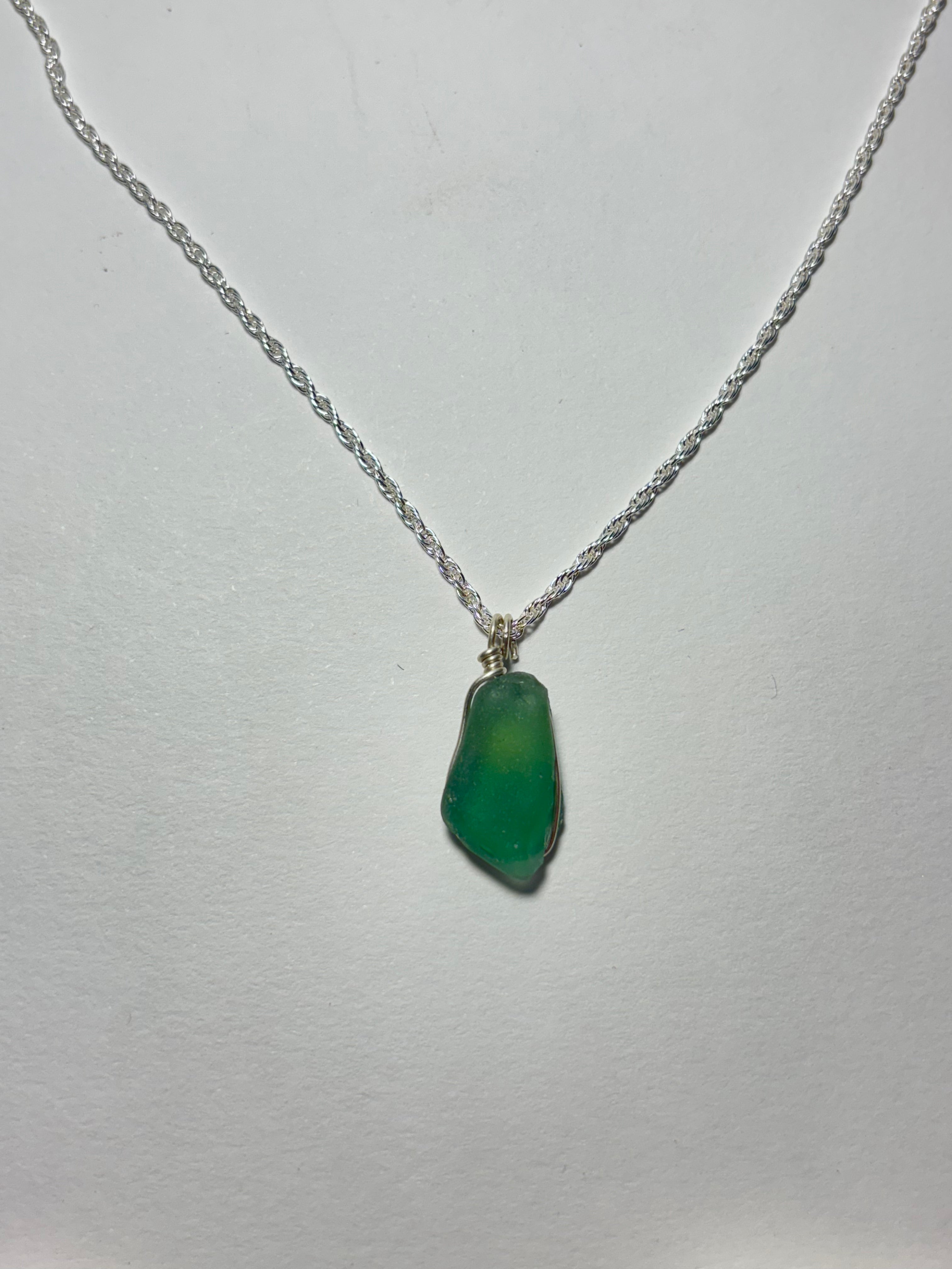 One-of-a-kind Sea glass necklace