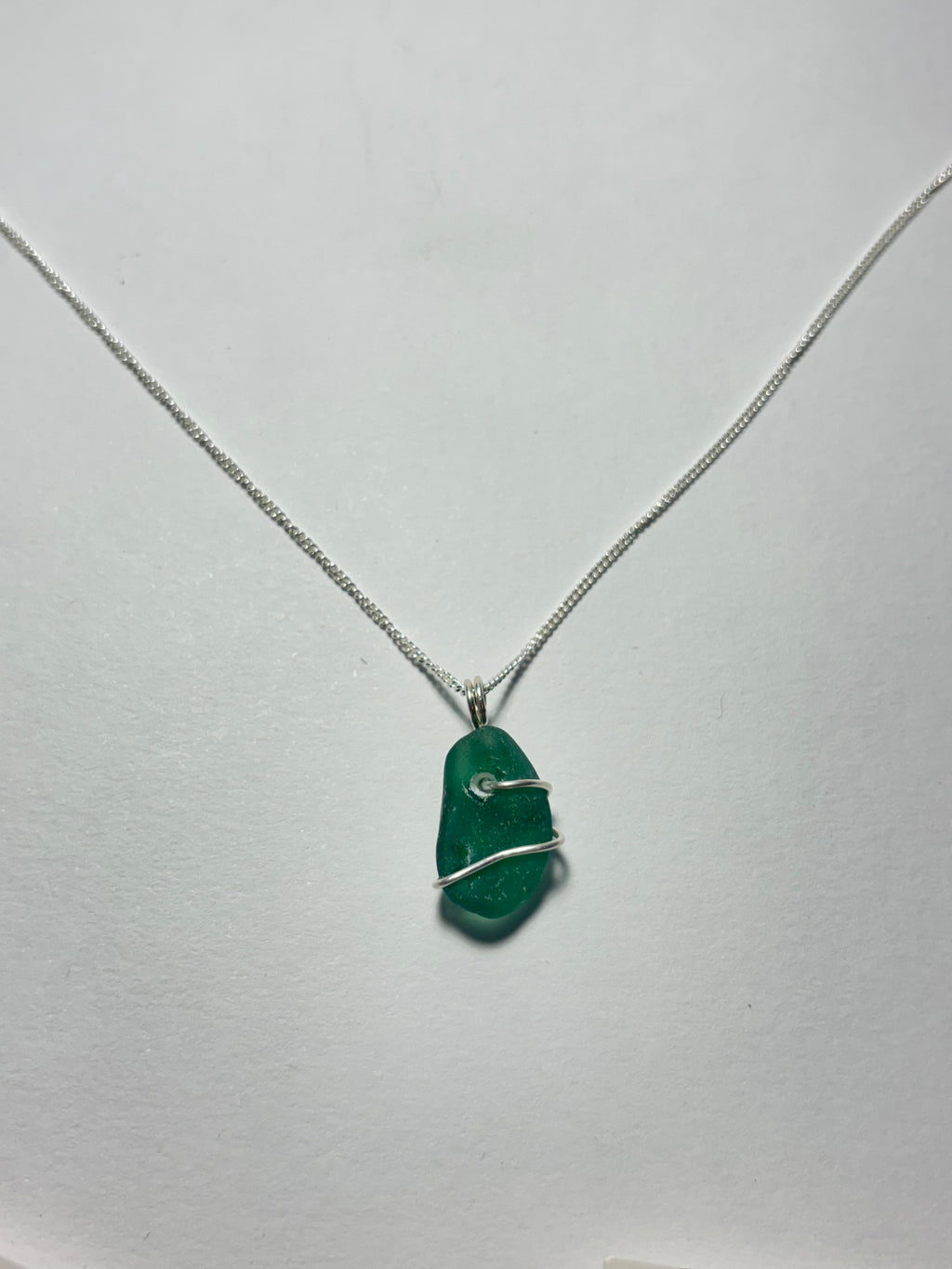 One-of-a-kind Sea glass necklace