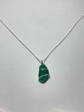 One-of-a-kind Sea glass necklace