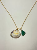 One-of-a-kind Sea glass necklace