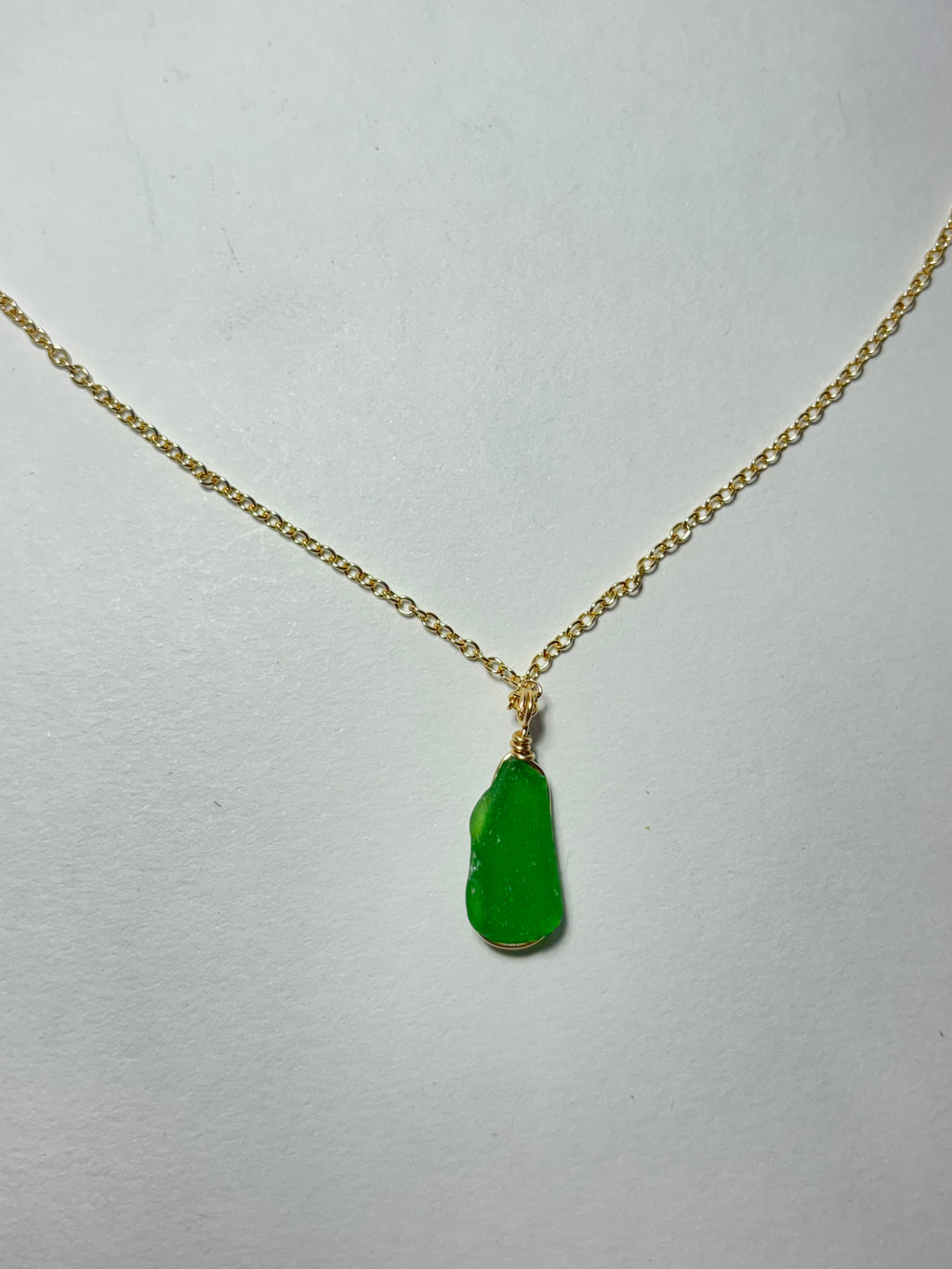 One-of-a-kind Sea glass necklace