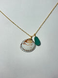 One-of-a-kind Sea glass necklace