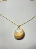 One-of-a-kind shell statement necklace