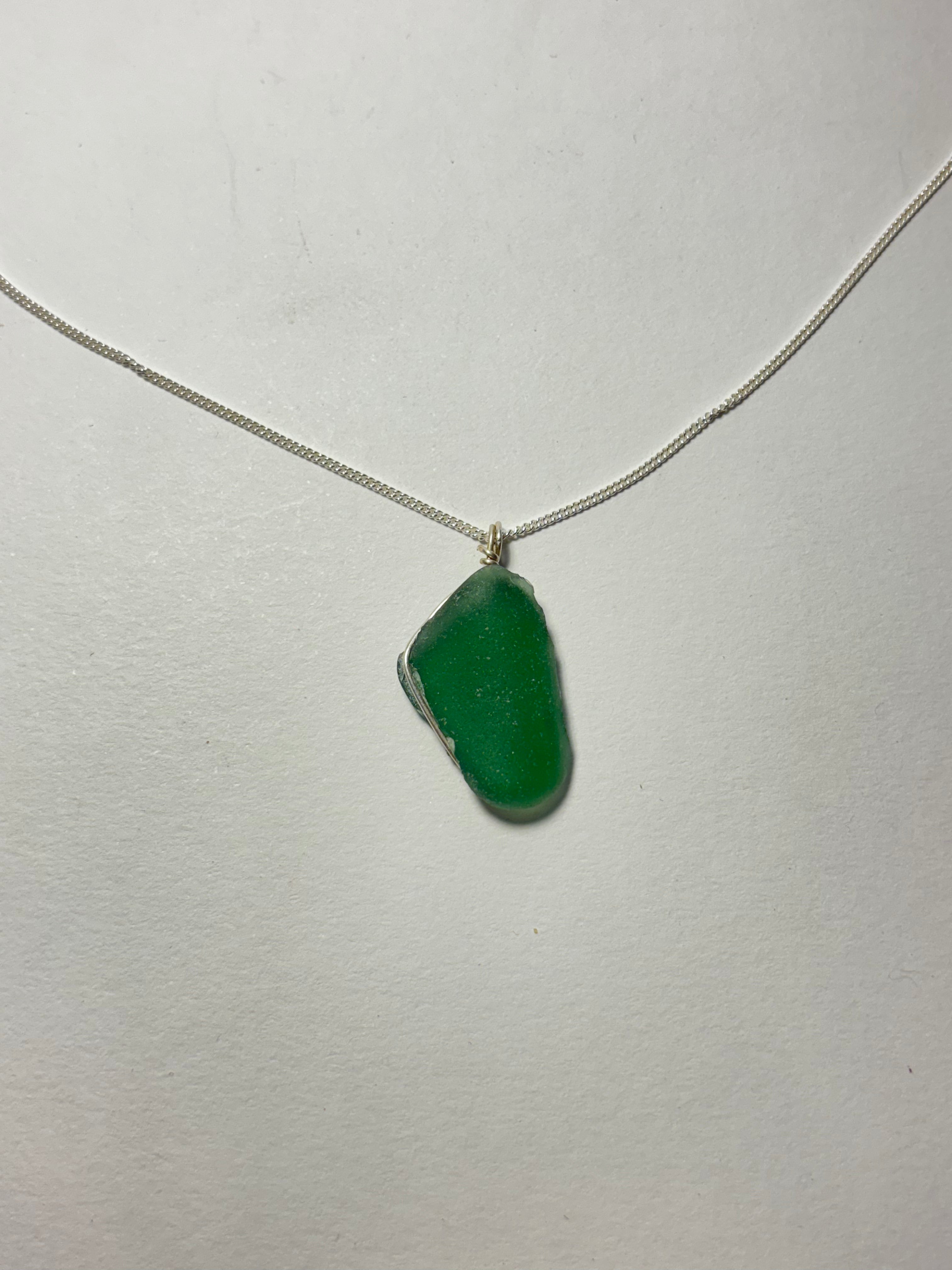 One-of-a-kind Sea glass necklace