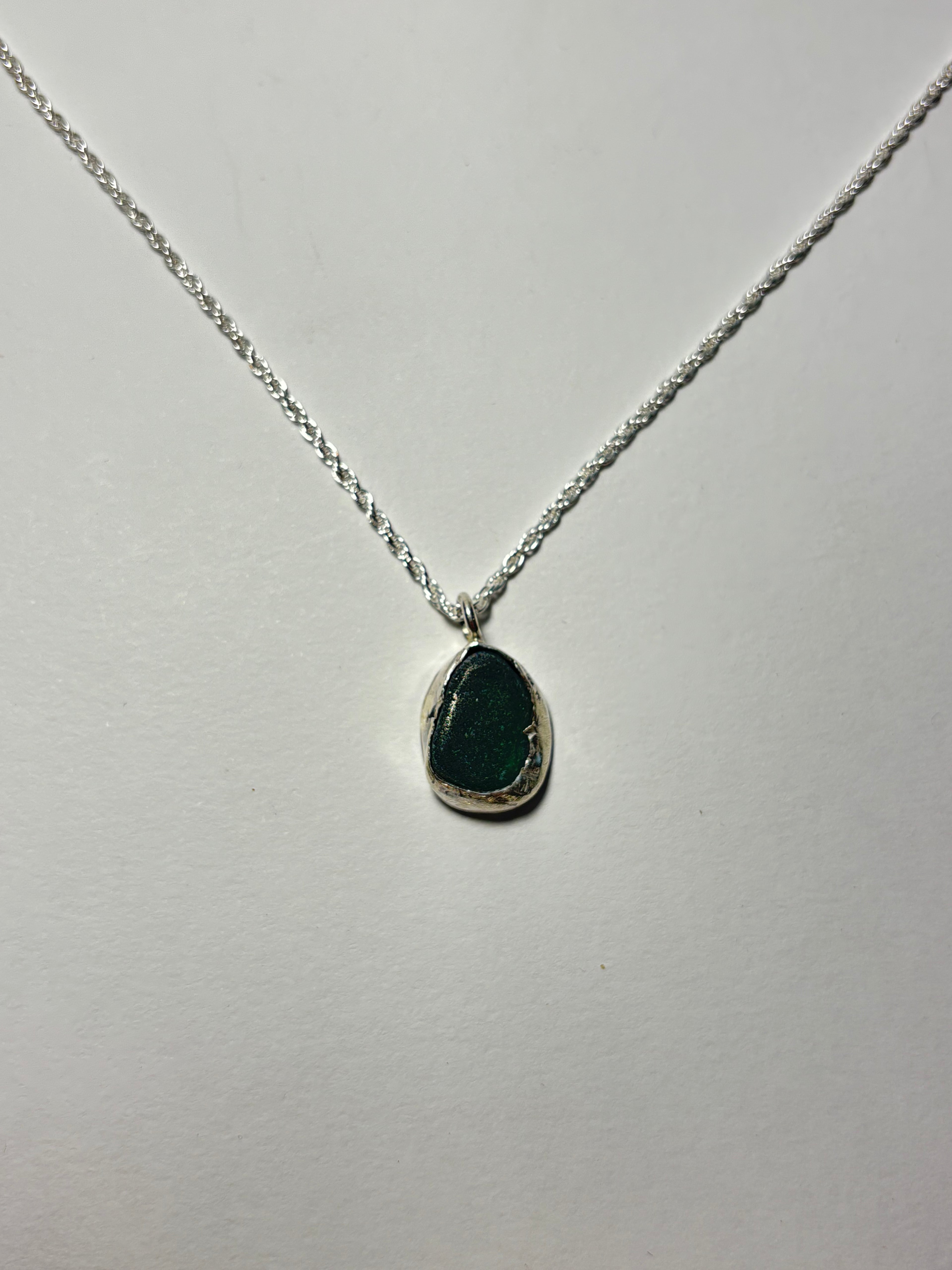 One-of-a-kind Sea glass necklace
