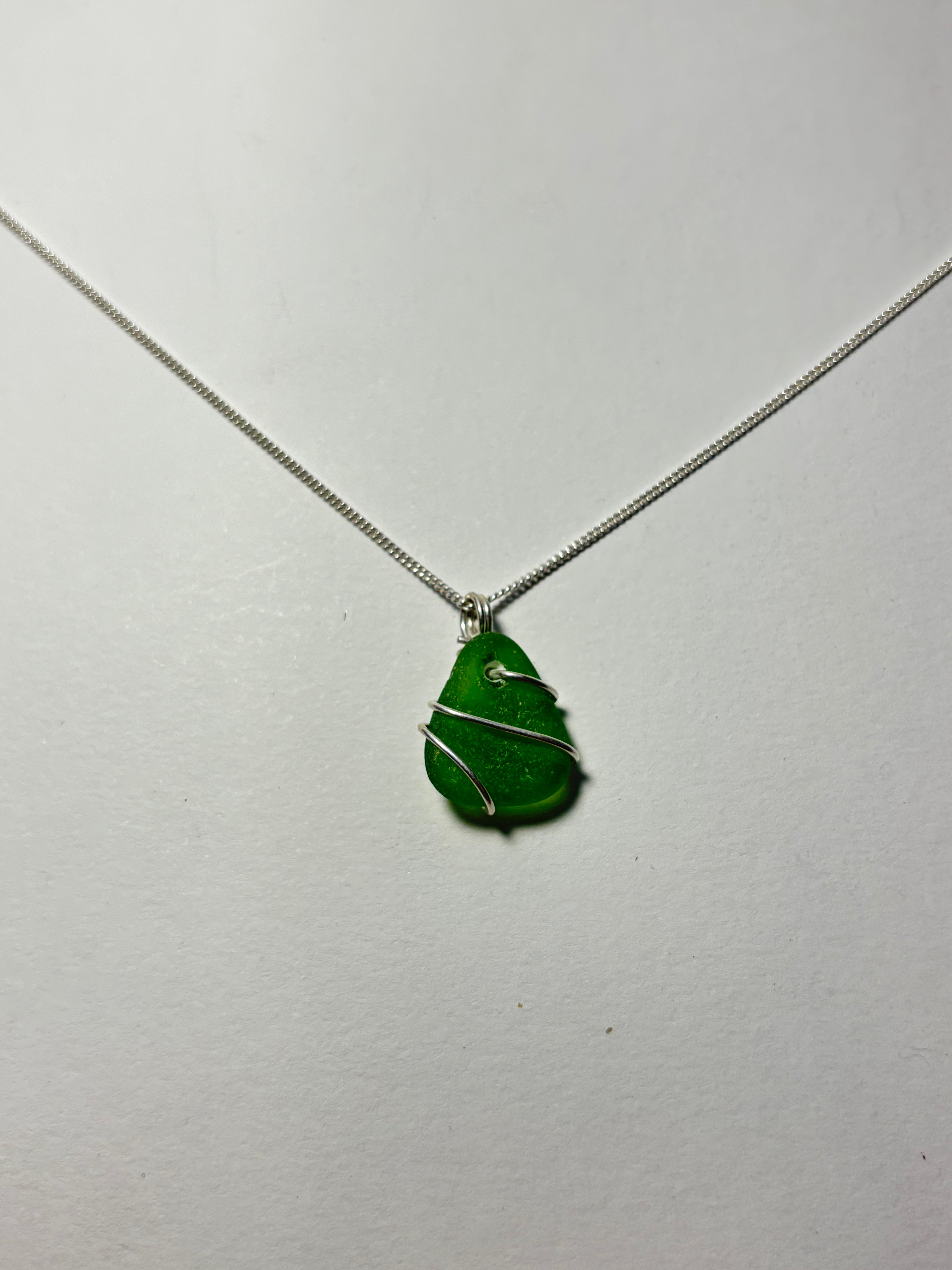 One-of-a-kind Sea glass necklace