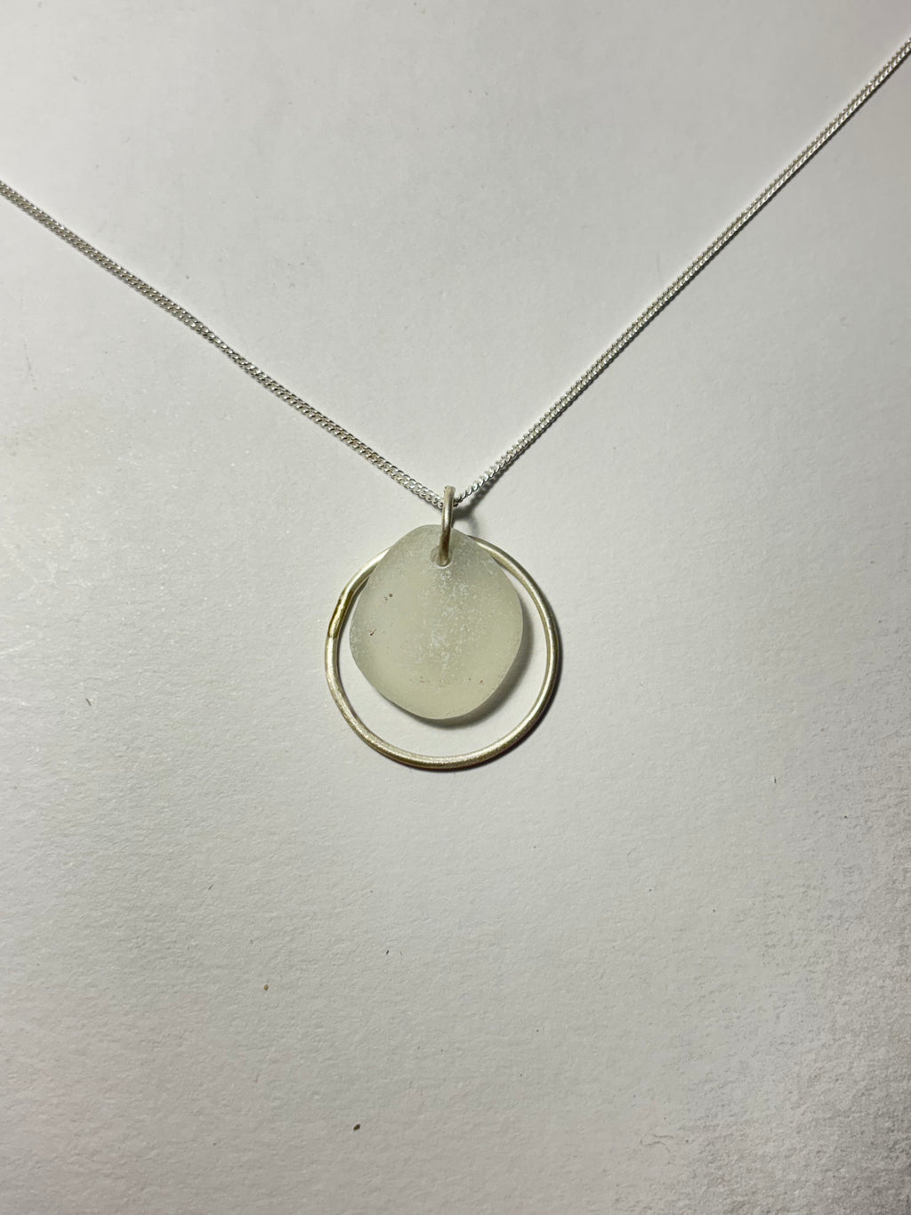 One-of-a-kind Sea glass necklace