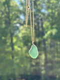 One-of-a-kind Sea glass necklace
