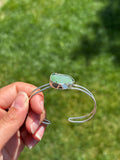 One-of-a-kind sea glass bracelet