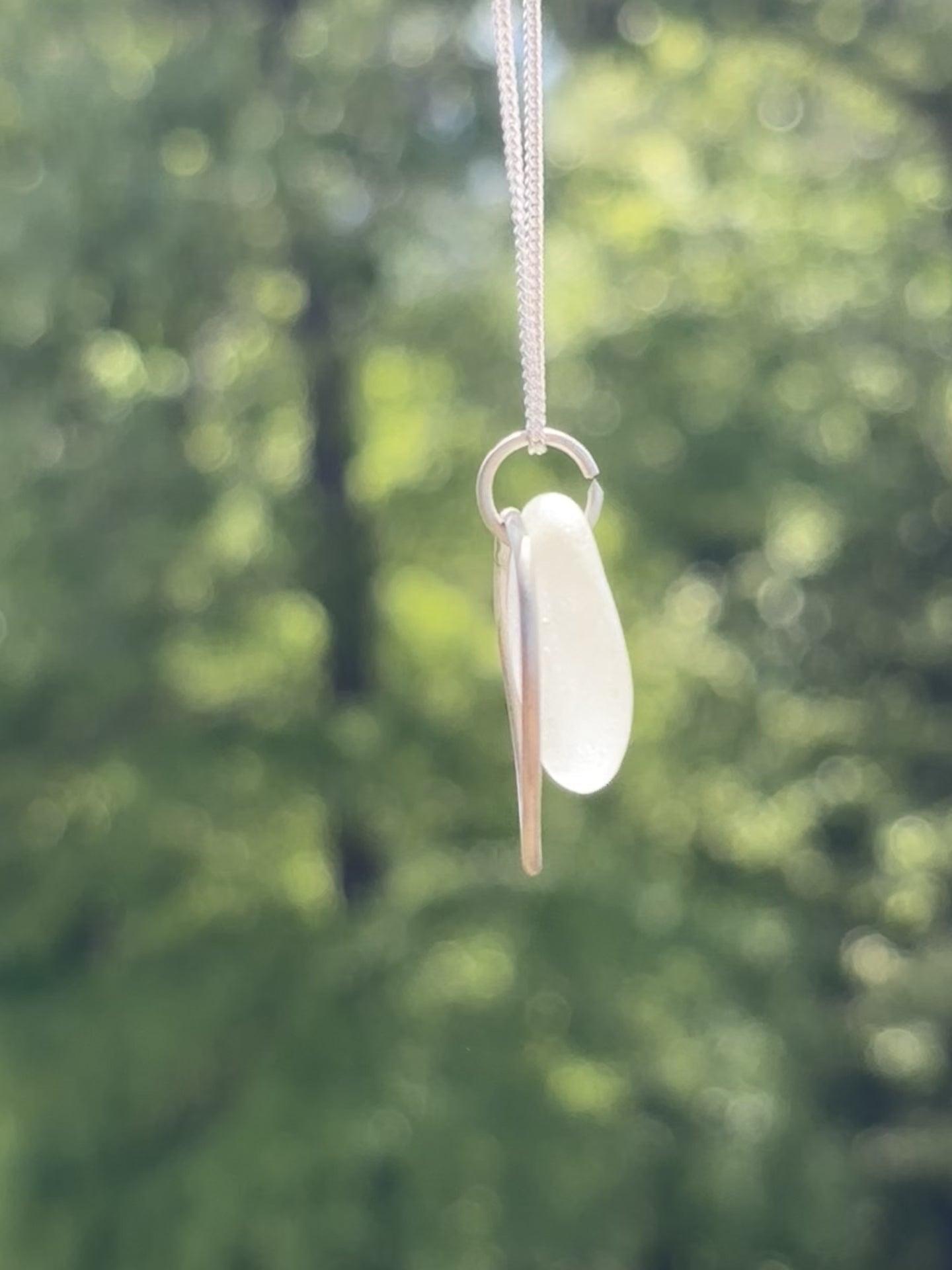 One-of-a-kind Sea glass necklace