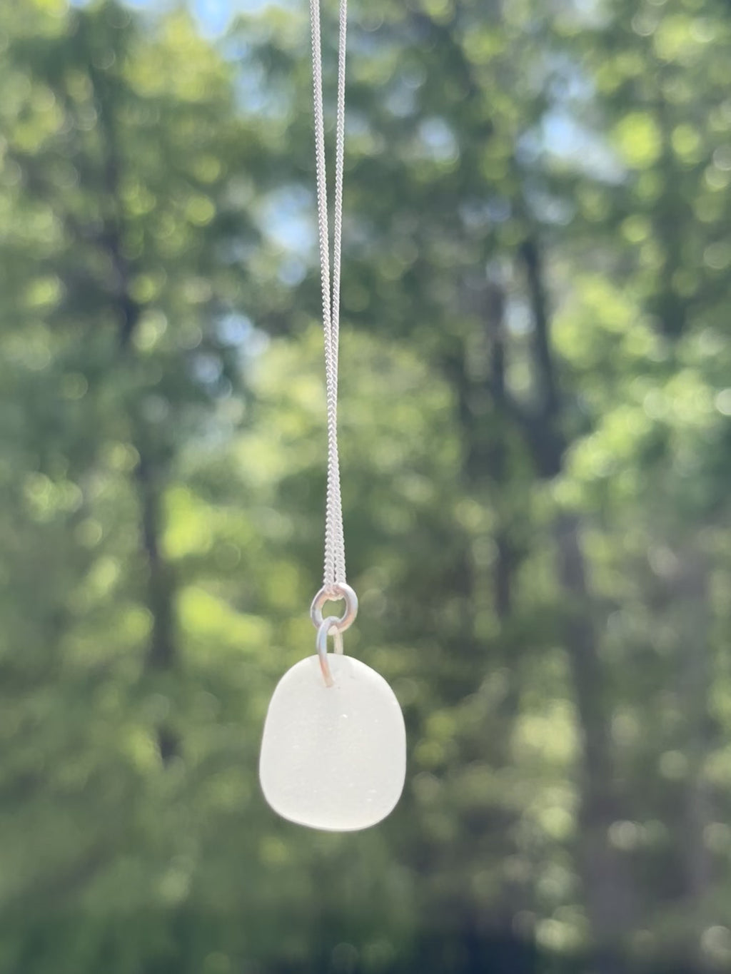 One-of-a-kind Sea glass necklace