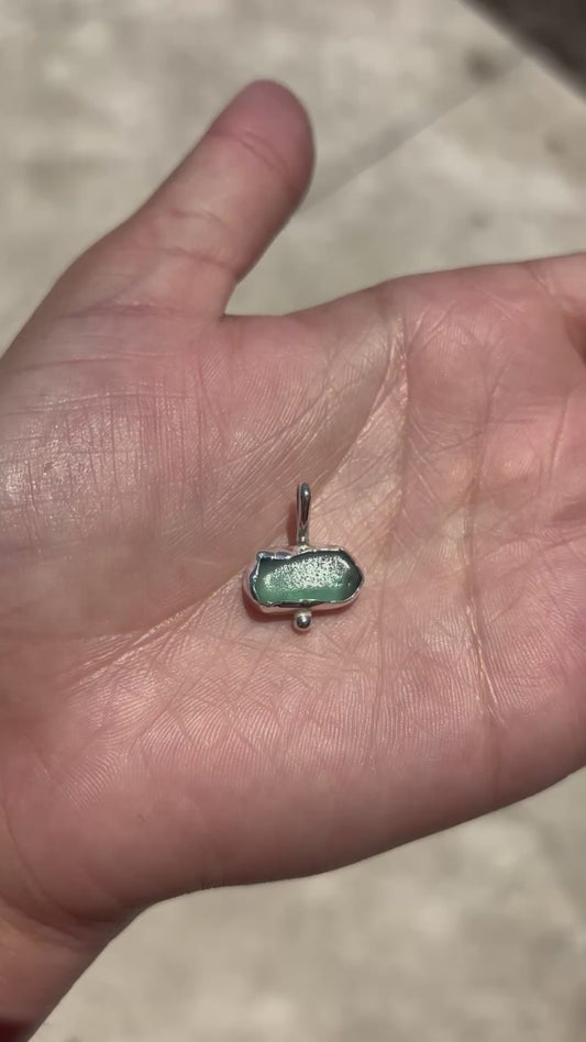 Sea glass pendant